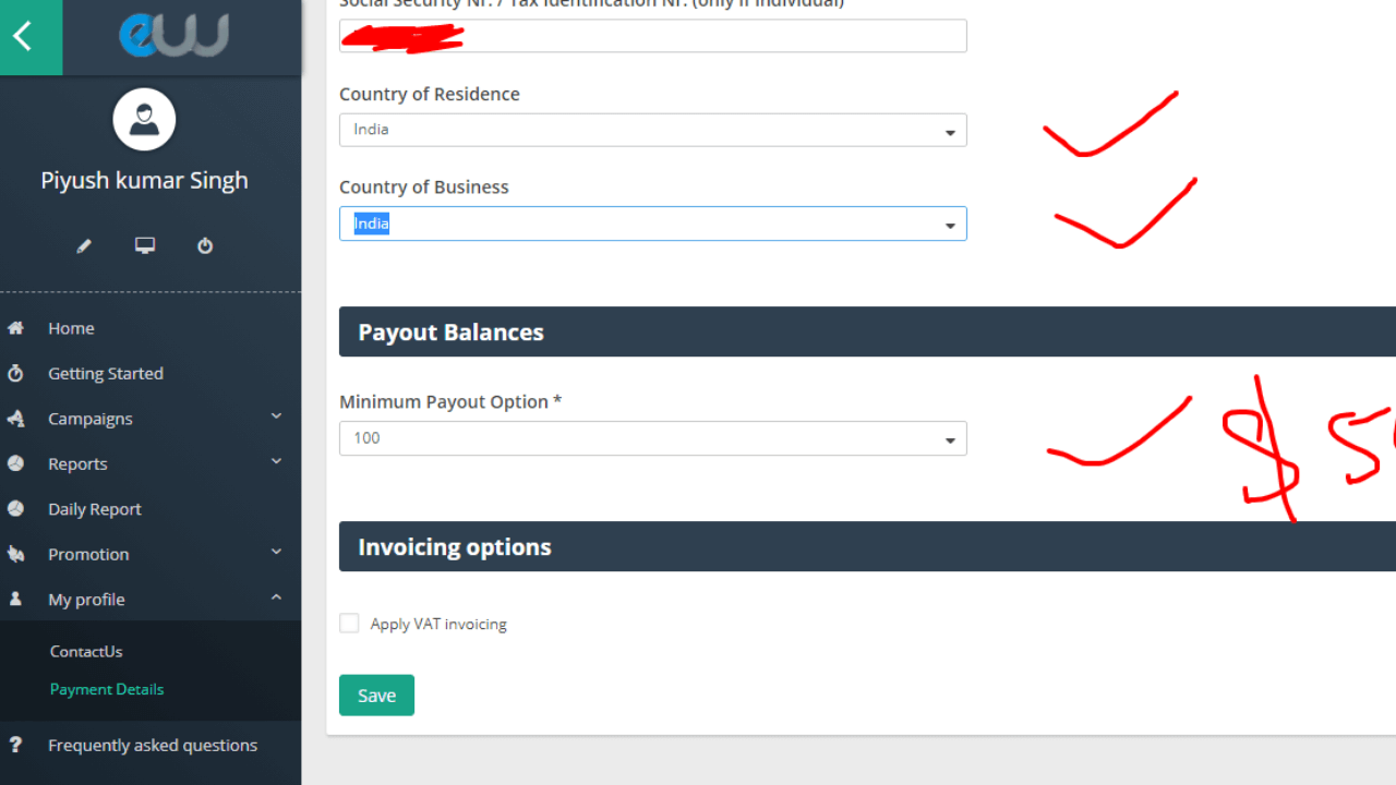 entireweb payment proof