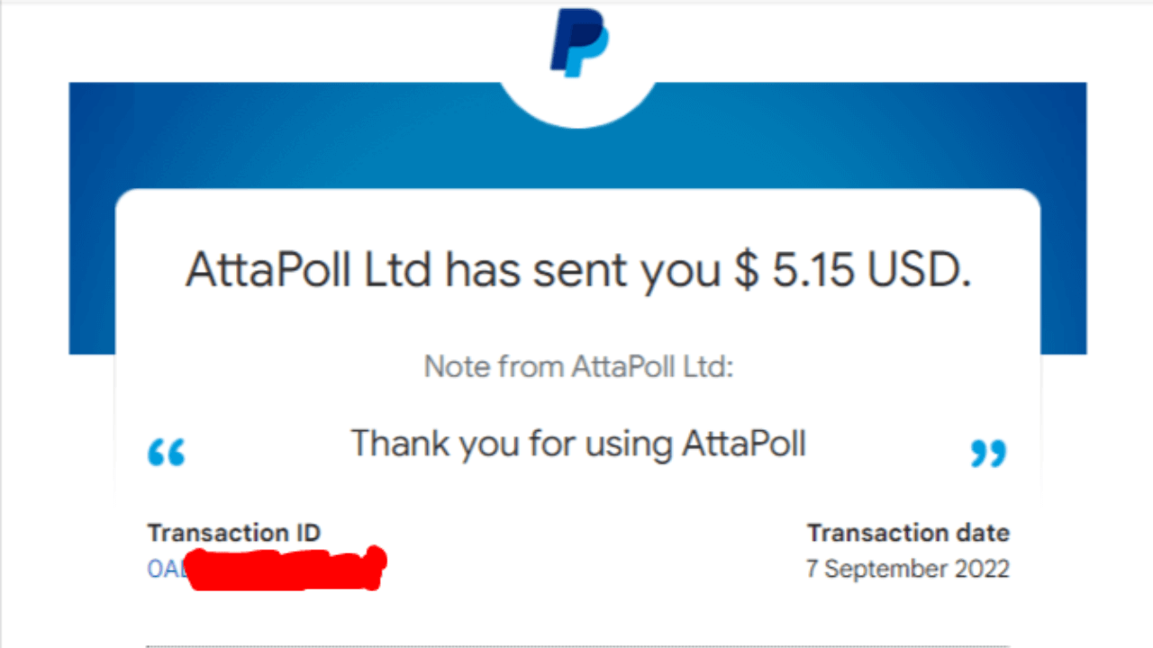 attapoll payment proof