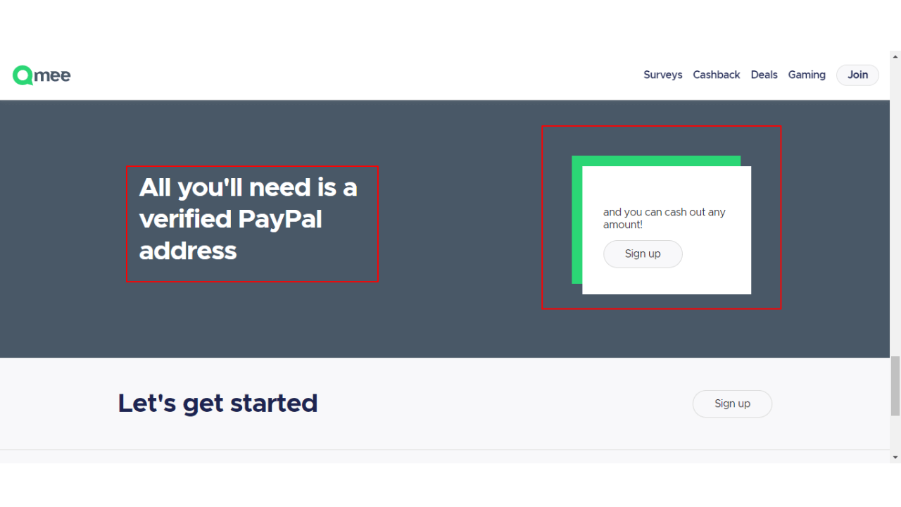 qmee payment proof