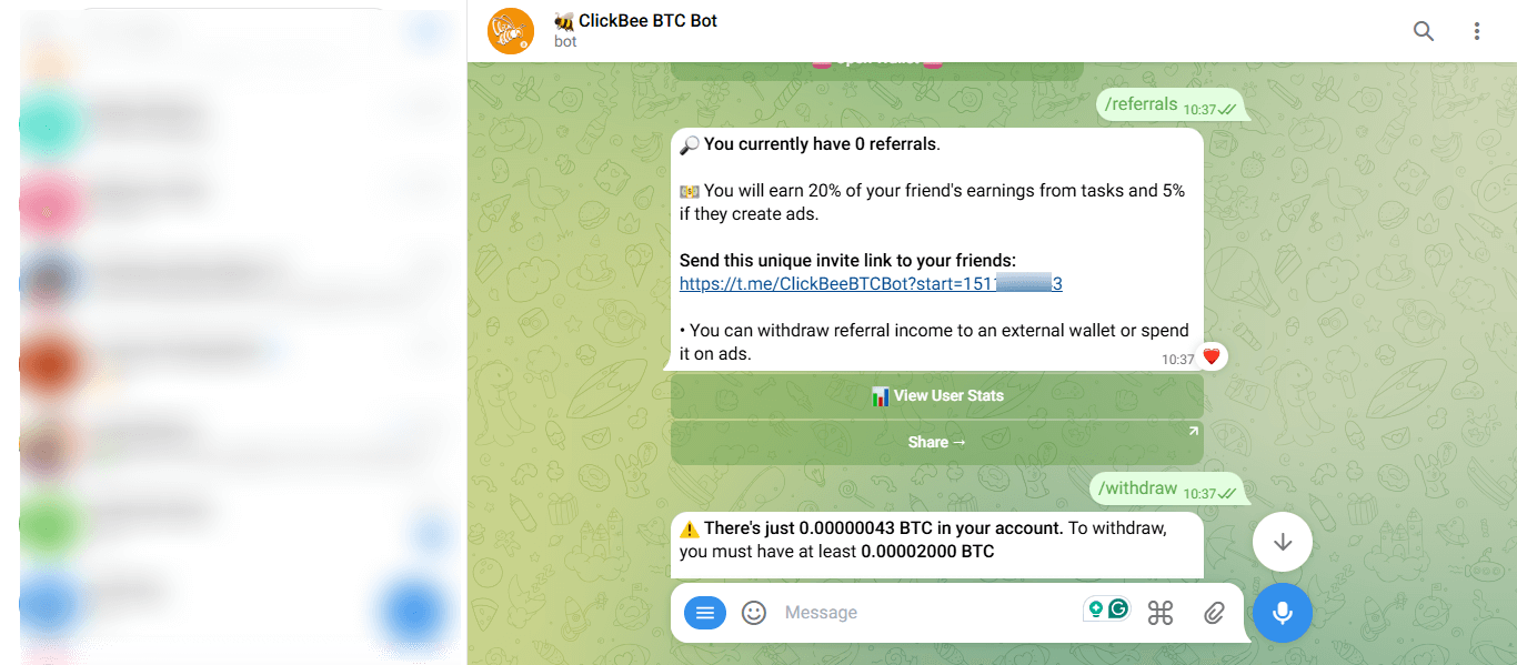 make money with telegram