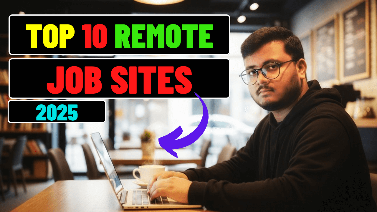 10 Best Remote Jobs from Home Websites 2025 🌎 | Online Work ...