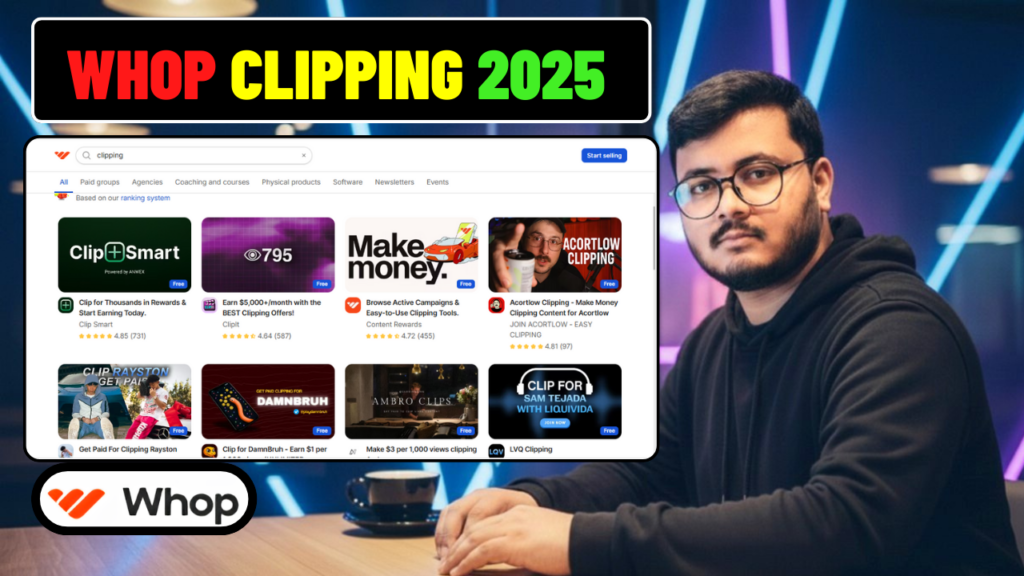 Whop Clipping Tutorial 2025 | How Whop Works & Step-by-Step Guide for ...