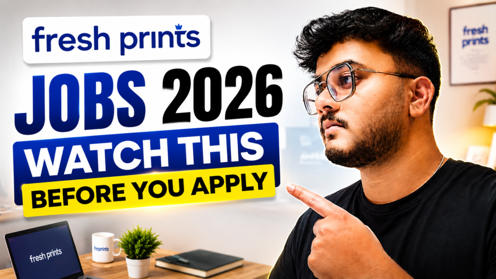 fresh prints hiring 2026